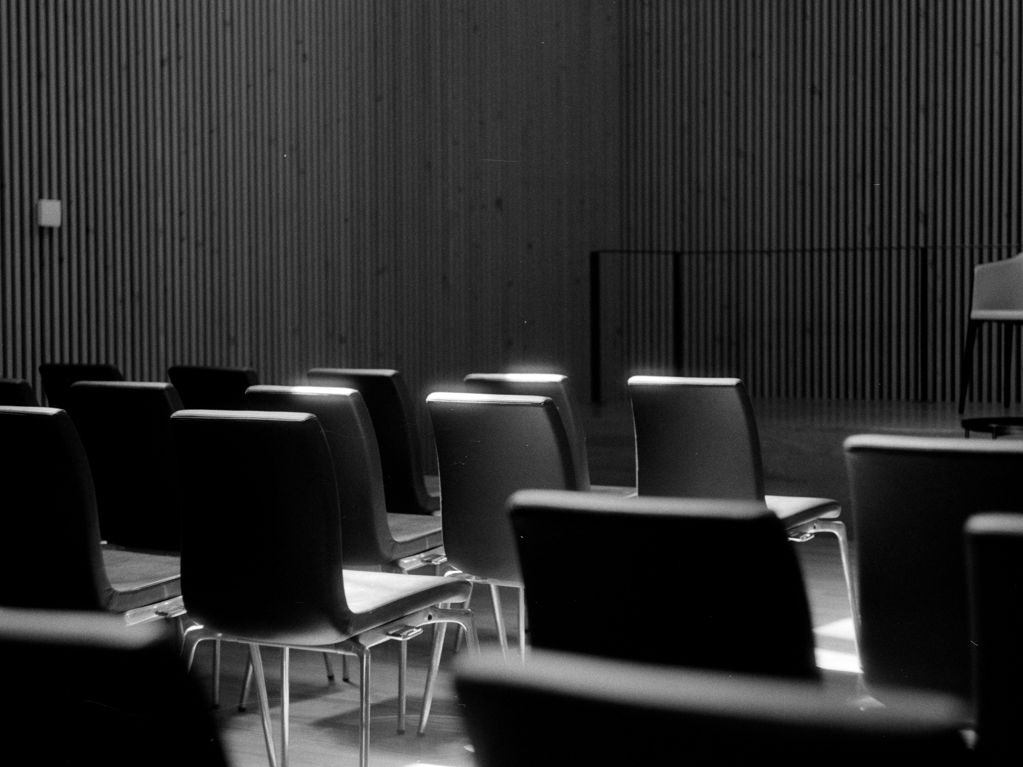 empty chairs